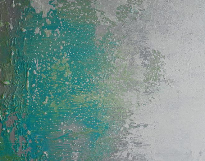 Rakeltechnik im Stil von G. Richter - Acryl-Bild UNIKATE | up.designed WerbeAtelier