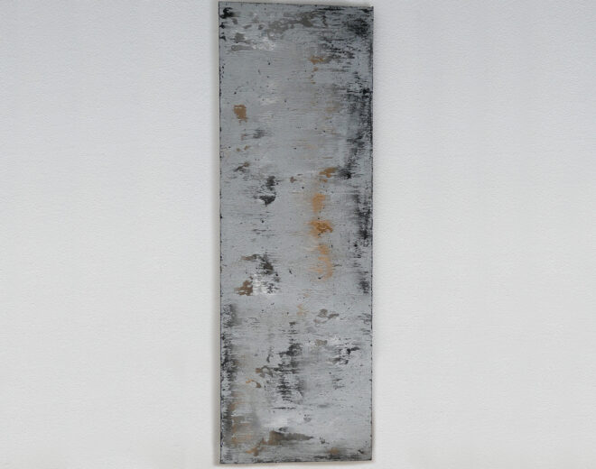 120 x 40 cm großes Acryl Bild Einzelstück mit leichtem Shabby-Look